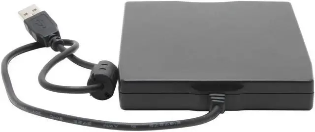 Alt view image 3 of 5 - SABRENT Black 1.44MB External USB Floppy Drive Model SBT-UFDB