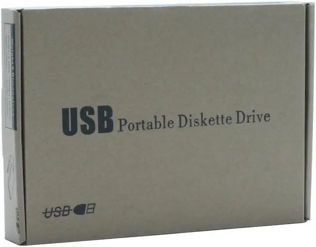 Alt view image 5 of 5 - SABRENT Black 1.44MB External USB Floppy Drive Model SBT-UFDB