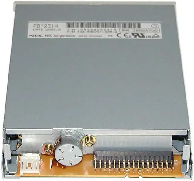 Alt view image 2 of 2 - NEC Beige 1.44MB 3.5" Internal Floppy Drive Model FD1231H - OEM