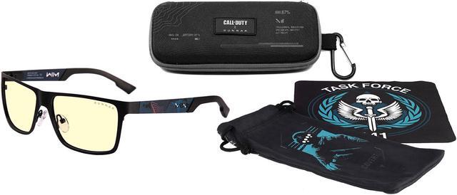 Alt view image 2 of 5 - GUNNAR CALL OF DUTY COVERT EDITION Onyx Frame (Amber Lens) 65% Blue Light & 100% UV Protection, COV-MW201