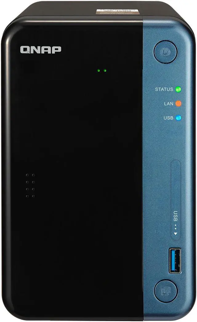 Alt view image 5 of 13 - QNAP TS-253Be-2G-US 2-Bay Professional NAS. Intel Celeron J3455 Quad-core CPU Hardware Encryption