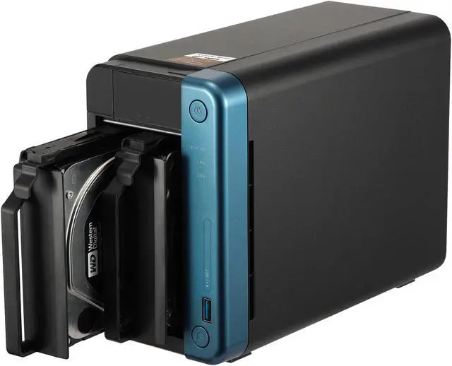 Alt view image 8 of 13 - QNAP TS-253Be-2G-US 2-Bay Professional NAS. Intel Celeron J3455 Quad-core CPU Hardware Encryption