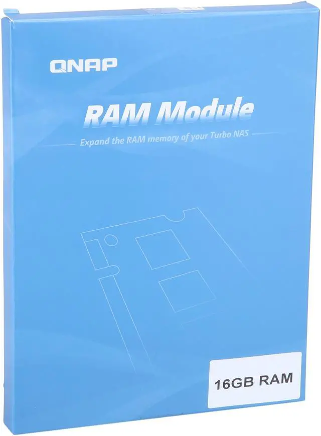 Alt view image 3 of 3 - QNAP RAM-16GDR4A1-UD-2400 16GB DDR4 RAM, 2400 MHz, UDIMM