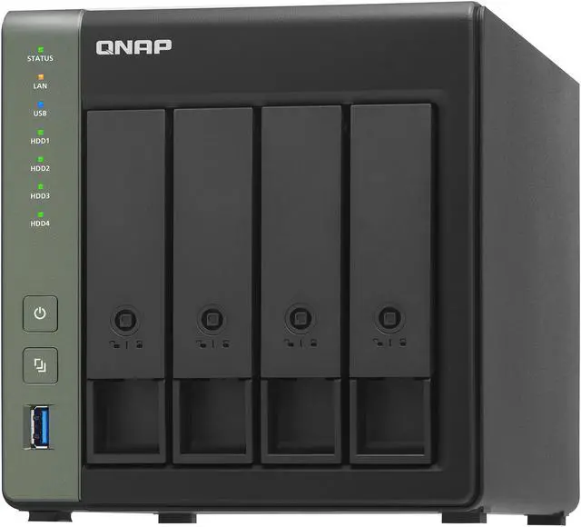 Alt view image 7 of 12 - QNAP TS-431KX-2G-US Diskless System Network Storage