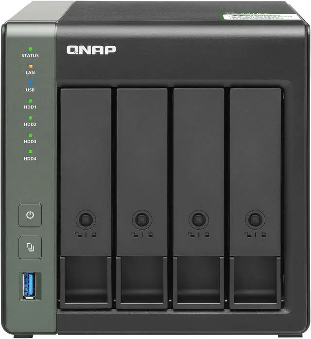 Alt view image 3 of 12 - QNAP TS-431KX-2G-US Diskless System Network Storage