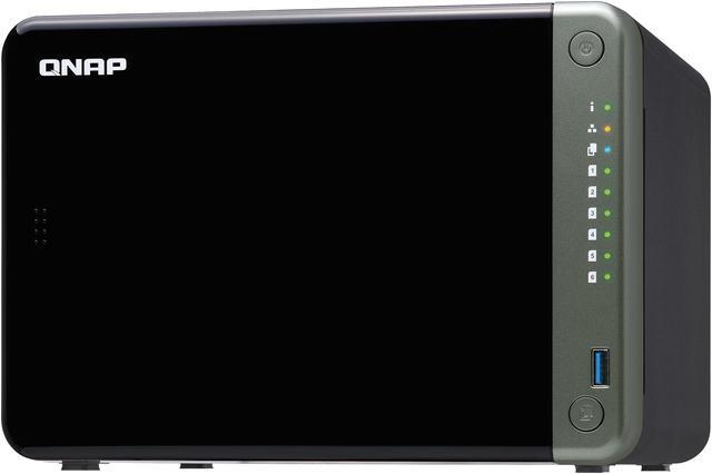 Alt view image 6 of 10 - QNAP TS-653D-4G-US Diskless System Network Storage