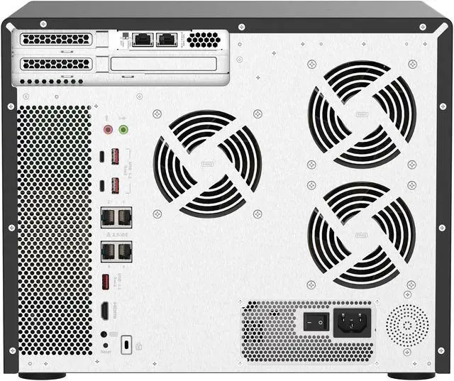 Alt view image 7 of 6 - QNAP TVS-H1688X-W1250-32G-US Diskless System Network Storage