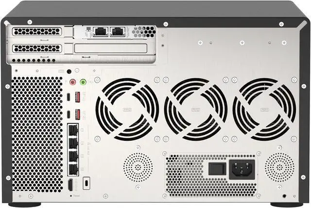 Alt view image 6 of 6 - QNAP TVS-H1288X-W1250-16G-US Diskless System Network Storage