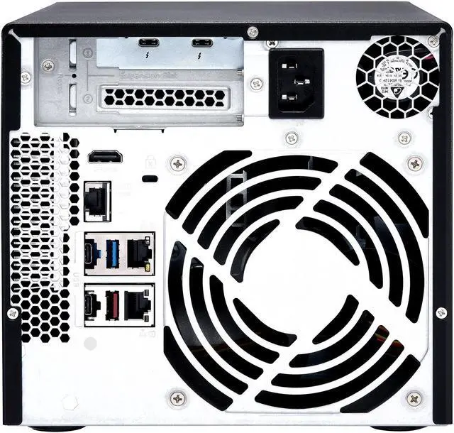 Alt view image 11 of 12 - QNAP TVS-472XT-i3-4G-US Diskless System Network Storage