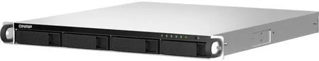 Alt view image 3 of 4 - QNAP 1U 4-Bay Rackmount NAS (Intel Celeron N5105/N5095 4-Core/4-Thread Processor, 8GB)