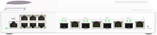 QNAP QSW-M408S managed buy switch 4 10Gb SFP+ ports 8 1Gb ethernet ports