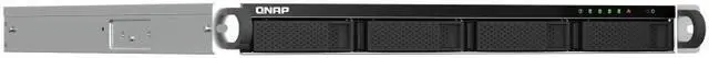 Alt view image 4 of 6 - QNAP 1U 4-bay NAS/iSCSI IP-SAN, Intel Celeron N5105/N5095 4C/4T (up to 2.7GHz), 8GB DDR4 RAM, 2.5GbE LAN, 4K HDMI v1.4b, PCIe Expansion Slot, Redundant PSU