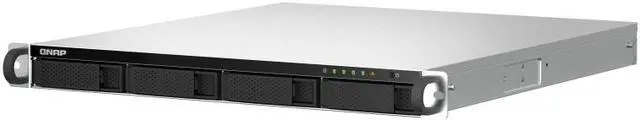 Alt view image 5 of 6 - QNAP 1U 4-bay NAS/iSCSI IP-SAN, Intel Celeron N5105/N5095 4C/4T (up to 2.7GHz), 8GB DDR4 RAM, 2.5GbE LAN, 4K HDMI v1.4b, PCIe Expansion Slot, Redundant PSU