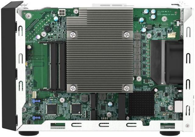 Alt view image 6 of 8 - QNAP Ultra-High Speed 6 Bay NAS. Intel® Core™ i5-12400 6C/12T, 32GB RAM DDR4 RAM, 3.5"/2.5" HDD/SSD slot x 6, M.2 PCIe SSD Gen4 x 4 slot x 2, 2.5GbE x 2, PCIe Gen4 slots, HDMI 1.4b, USB 3.2 Gen 2, 250W PSU