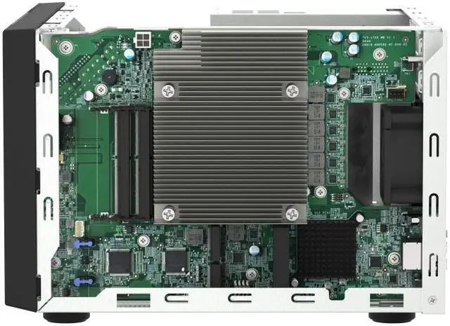 Alt view image 5 of 8 - QNAP Ultra-High Speed 8 Bay NAS. Intel® Core™ i5-12400 6C/12T, 32GB RAM DDR4 RAM, 3.5"/2.5" HDD/SSD slot x 8, M.2 PCIe SSD Gen4 x 4 slot x 2, 2.5GbE x 2, PCIe Gen4 slots, HDMI 1.4b, USB 3.2 Gen 2, 250W PSU