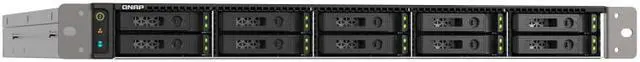 Alt view image 3 of 6 - QNAP TS-h1090FU-7232P-64G-US Diskless System Network - Rackmount NAS