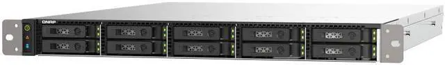 Alt view image 6 of 6 - QNAP TS-h1090FU-7232P-64G-US Diskless System Network - Rackmount NAS