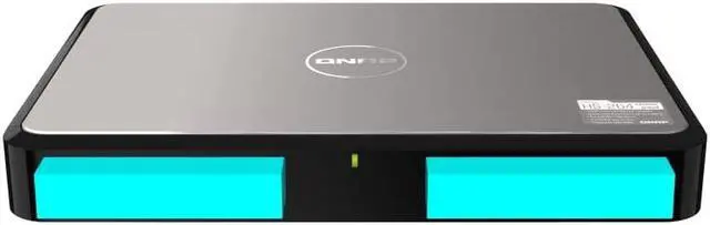 Alt view image 2 of 6 - QNAP SilentNAS HS-264-8G 2-Bay NAS Enclosure (Diskless)