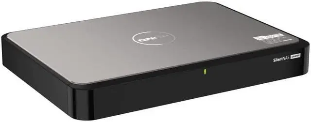 Alt view image 3 of 6 - QNAP SilentNAS HS-264-8G 2-Bay NAS Enclosure (Diskless)