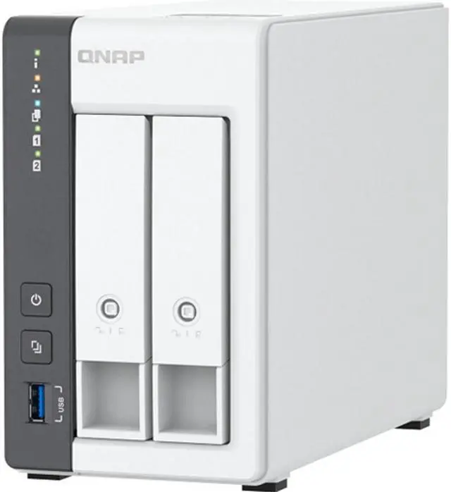 Alt view image 2 of 6 - QNAP TS-216G 2-Bay NAS Enclosure