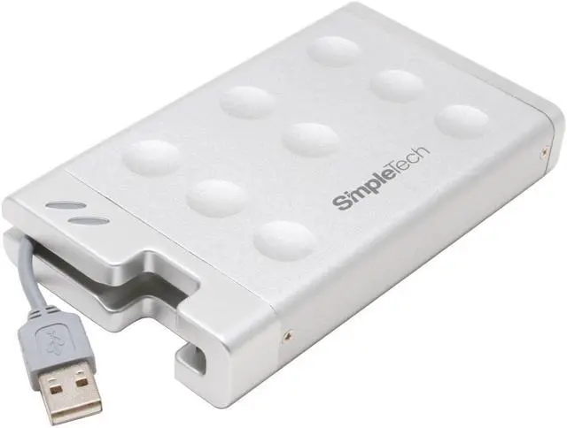 Alt view image 4 of 6 - SimpleTech SimpleDrive 60GB USB 2.0 2.5" External Hard Drive STI-USB25/60