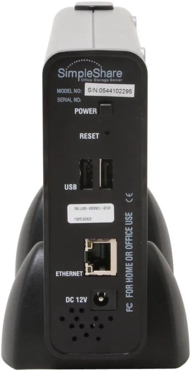 Alt view image 2 of 5 - SimpleTech STI-NAS/500 500GB SimpleShare NAS