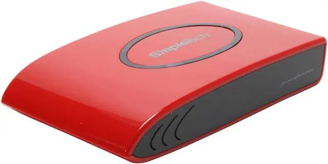 Alt view image 2 of 7 - SimpleTech SimpleDrive 160GB USB 2.0 3.5" External Hard Drive (designed by Pininfarina) SP-U35/160