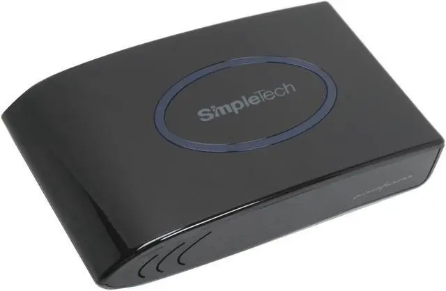 Alt view image 3 of 9 - SimpleTech SimpleDrive 500GB USB 2.0 / Firewire400 3.5" External Hard Drive (designed by Pininfarina) SP-UF35/500
