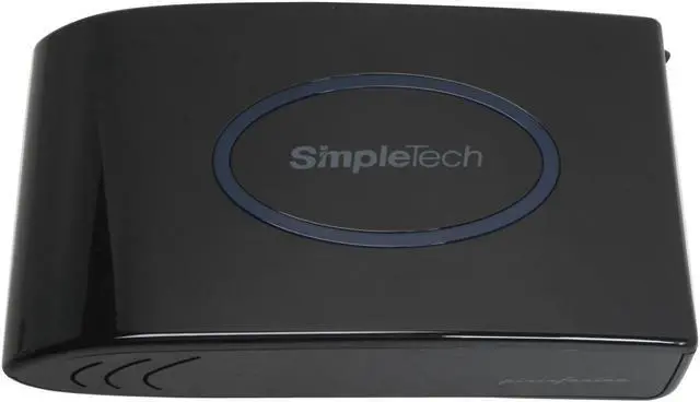Alt view image 4 of 9 - SimpleTech SimpleDrive 500GB USB 2.0 / Firewire400 3.5" External Hard Drive (designed by Pininfarina) SP-UF35/500