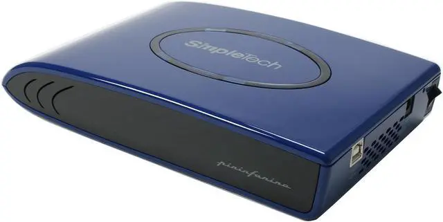 Alt view image 4 of 8 - SimpleTech SimpleDrive 320GB USB 2.0 3.5" External Hard Drive (designed by Pininfarina) SP-U35/320