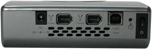 Alt view image 5 of 9 - SimpleTech SimpleDrive 1TB 7200 RPM 3.5" USB 2.0 / Firewire400 External Hard Drive (designed by Pininfarina) Model SP-UF35/1TB