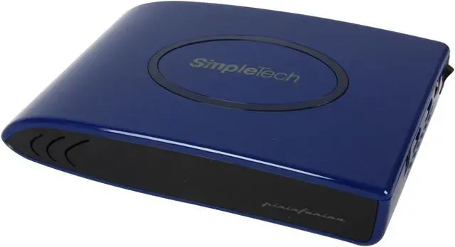 Alt view image 3 of 10 - SimpleTech SimpleDrive 320GB 7200 RPM 3.5" USB 2.0 / Firewire400 External Hard Drive (designed by Pininfarina) Model SP-UF35/320