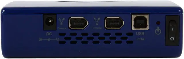 Alt view image 5 of 10 - SimpleTech SimpleDrive 320GB 7200 RPM 3.5" USB 2.0 / Firewire400 External Hard Drive (designed by Pininfarina) Model SP-UF35/320