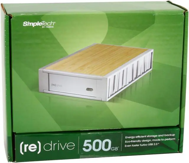 Alt view image 6 of 6 - SimpleTech [re]drive Turbo USB 2.0 External 500GB Hard Drive