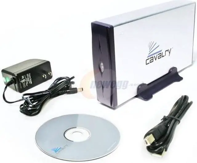 Alt view image 4 of 4 - Cavalry CAUA37160 160GB 7200 RPM USB 2.0 External Hard Drive