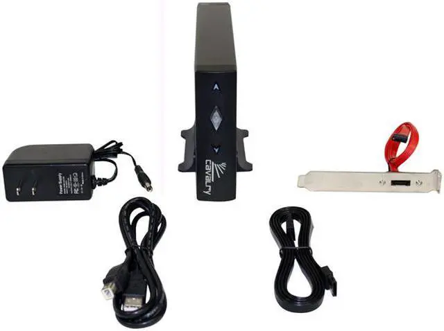 Alt view image 4 of 4 - Cavalry “Pre-Formatted” CAXM37160 160GB SATA 7200 RPM USB 2.0 / eSATA 3.0Gbps External Hard Drive