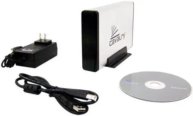 Alt view image 5 of 6 - Cavalry CAUM Series CAUM37500 500GB USB 2.0 External Hard Drive