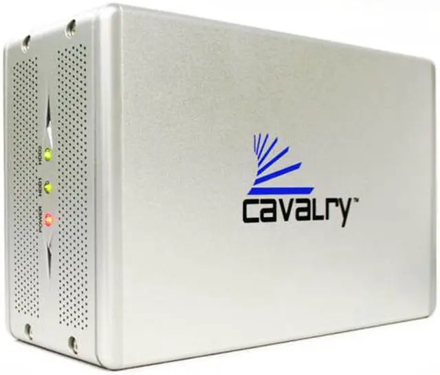 Main image of Cavalry CADA CADA001SA2 1TB USB 2.0 / eSATA 2-bay RAID Disk Array for PC