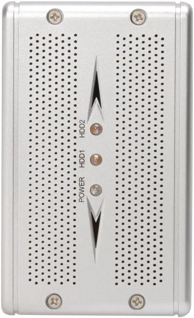Alt view image 3 of 8 - Cavalry CADA CADA001SA2 1TB USB 2.0 / eSATA 2-bay RAID Disk Array for PC