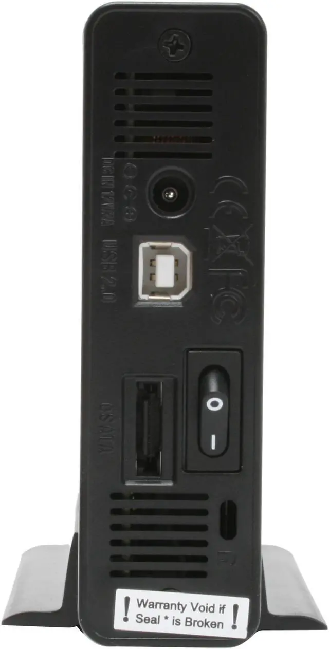 Alt view image 4 of 7 - Cavalry CAXE Series CAXE37500 500GB USB 2.0 / eSATA External Hard Drive - eSATA kit included