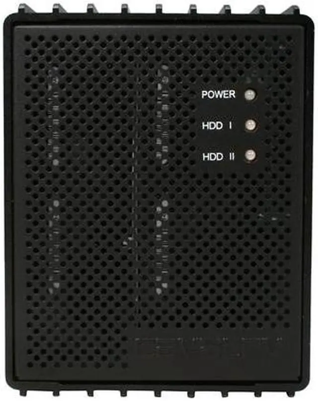 Alt view image 2 of 5 - Cavalry CADA 2TB USB 2.0 / eSATA 3.5" External Hard Drive w/2-bay RAID Disk Array CADA002SA2-B