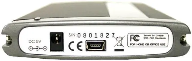 Alt view image 2 of 4 - Cavalry 320GB USB 2.0 2.5" External Hard Drive PC-Ready CAUP25320