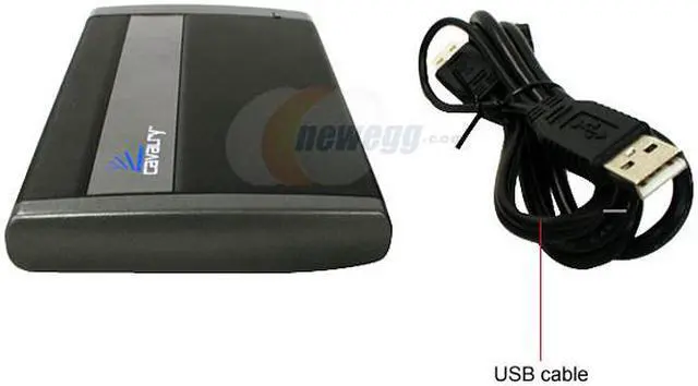 Alt view image 3 of 4 - Cavalry 320GB USB 2.0 2.5" External Hard Drive PC-Ready CAUP25320