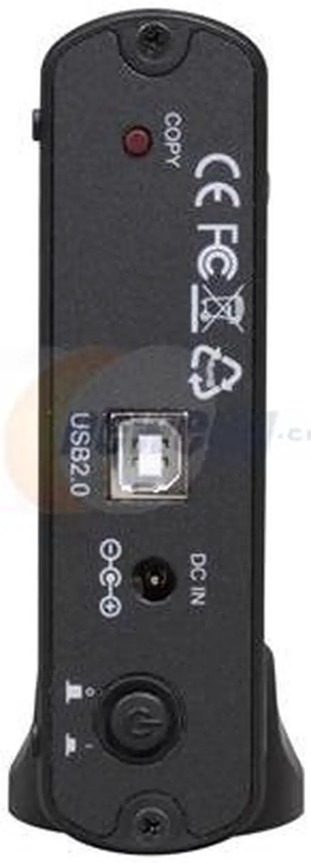 Alt view image 4 of 6 - Cavalry CAUM Series 1TB USB 2.0 External Hard Drive - CAUM3701T0-B