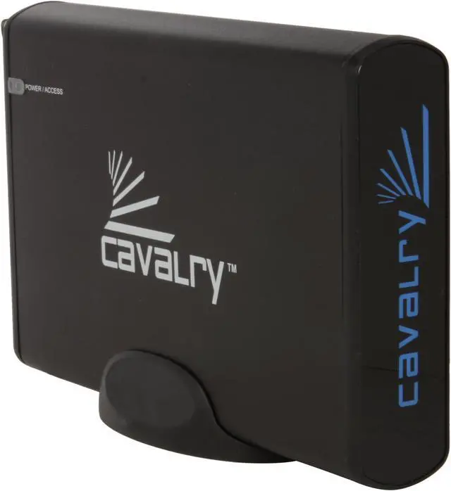 Main image of Cavalry CAUM 1TB USB 2.0 3.5" External Hard Drive CAUM3701T0-B-OTB Black