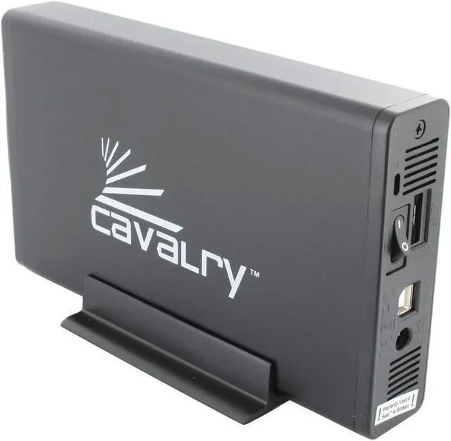 Alt view image 3 of 9 - Cavalry CAXM Series 1TB 7200RPM 32MB Cache USB / eSATA External Hard Drive CAXM3701T3