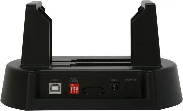 Alt view image 7 of 9 - Cavalry 2-Bay USB 2.0 Dock & Two (2) 7200 RPM 16MB 1TB SATA Hard Drives