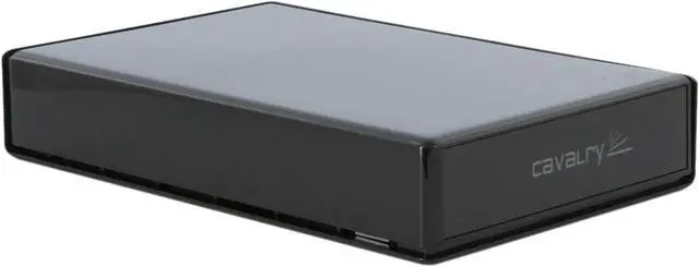 Alt view image 8 of 9 - Cavalry Passio 1TB USB 2.0 / eSATA 3.5" External Hard Drive CAXH3701T0 Black