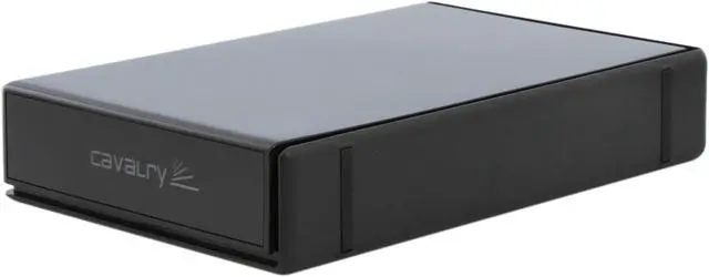 Alt view image 2 of 9 - Cavalry Passio 1TB USB 2.0 / eSATA 3.5" External Hard Drive CAXH3701T0 Black