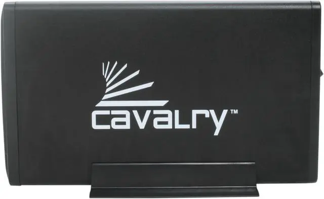 Alt view image 3 of 5 - Cavalry CAXB 2TB USB 2.0 / eSATA 3.5" External Hard Drive CAXB3702T3 Black